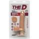 Фалоімітатор Doc Johnson The D - Perfect D - Vibrating 7 Inch With Balls - ULTRASKYN, діаметр 4,5 см SO1578 фото 2