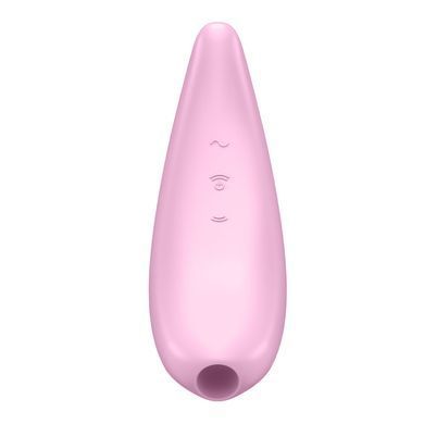 Мощный вакуумный клиторальный стимулятор Satisfyer Curvy 3+ с управлением через интернет SO3893 фото