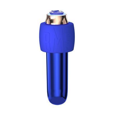 Вибропуля Swan Maximum + Comfy Cuff Blue, супермощная, разная интенсивность, силиконовая манжета SO8903 фото