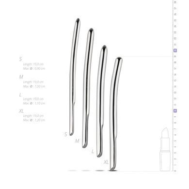 Набір уретральних стимуляторів Sinner Gear Unbendable &ndash; Single Ended 4 шт, діаметри 9,10,11,12мм SO4585 фото