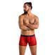 Мужские прозрачные боксеры Passion 046 SHORT PARKER S/M Red, сетка, под леопард SO7610 фото 3