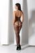 Бодистокинг с плетением на животике Passion BS100 One Size, black, декоративный шов, с доступом SO8941 фото 9