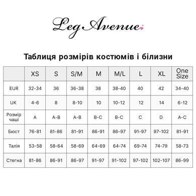Еротичний костюм школярки Leg Avenue Classic School Girl M/L, спідниця + кроп-топ на зав&rsquo;язках SO7923 фото