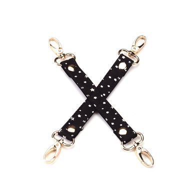 Набор Liebe Seele Stary Nights 7pcs Bondage Kit, фиксаторы, ошейник с поводком, кляп, флоггер, маска SO9508 фото
