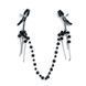 Зажимы для сосков Art of Sex - Nipple clamps Afina Black SO5866 фото 1